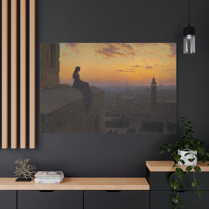 Silent Solitude Canvas Print