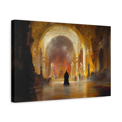 Hall of Legends Canvas Print