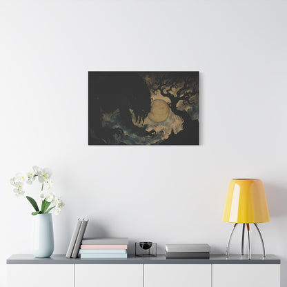 Shadow's Lament Canvas Print