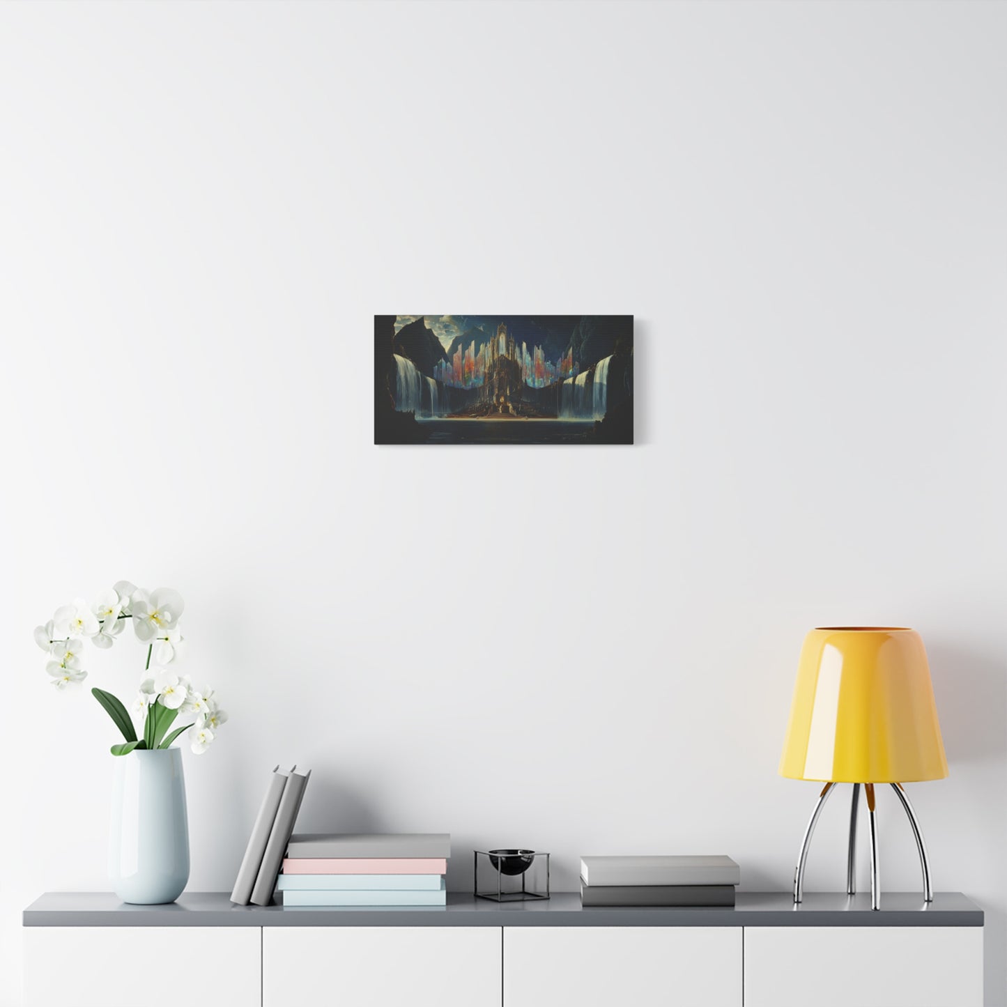 The Crystal Citadel Canvas Print