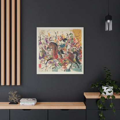 The Ancient Steed Canvas Print