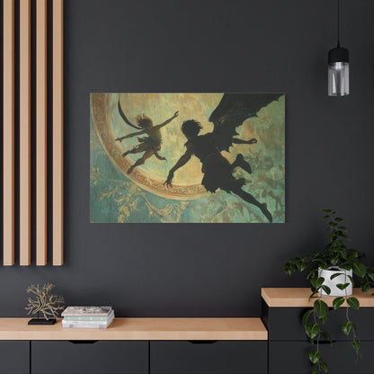 The Dance of Shadows Canvas Print