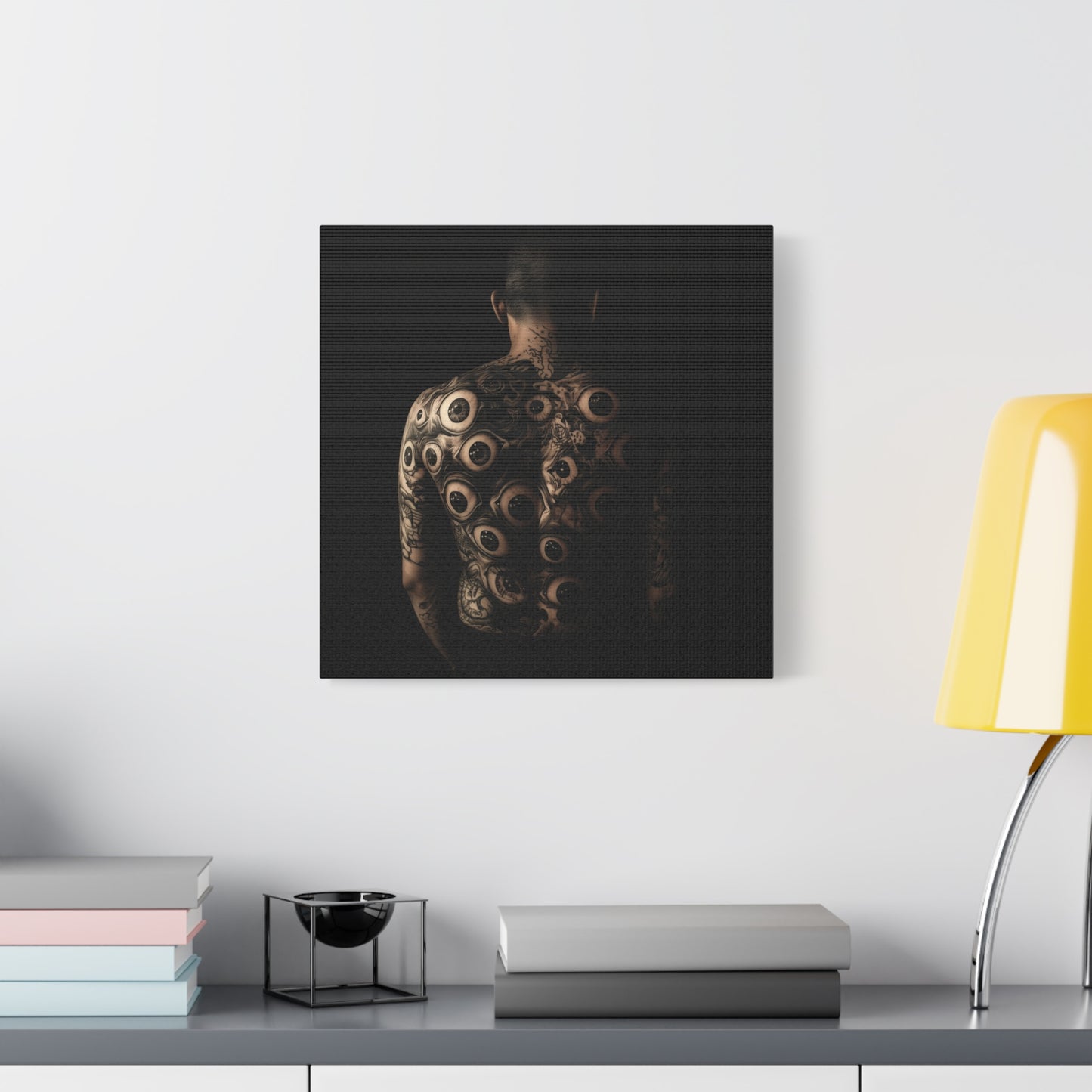 Shadowed Awareness Canvas Print