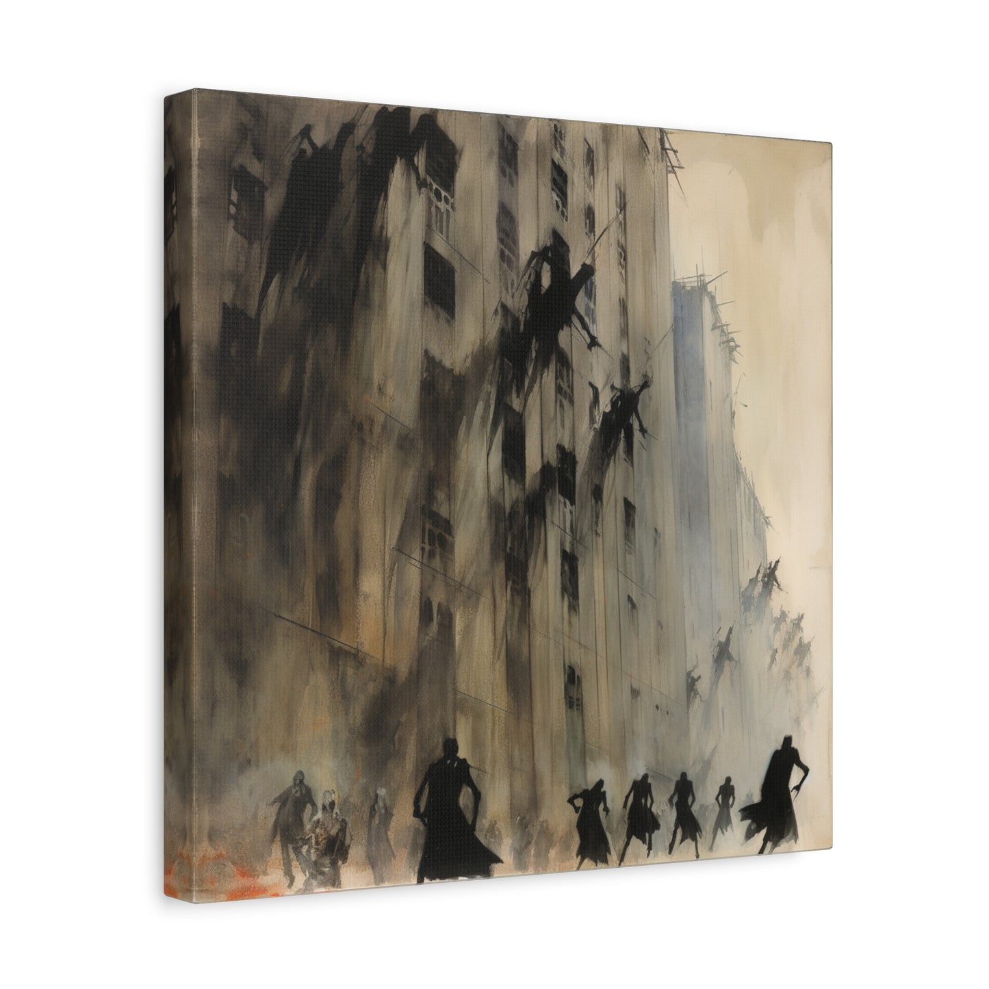 Stark Descent Canvas Print