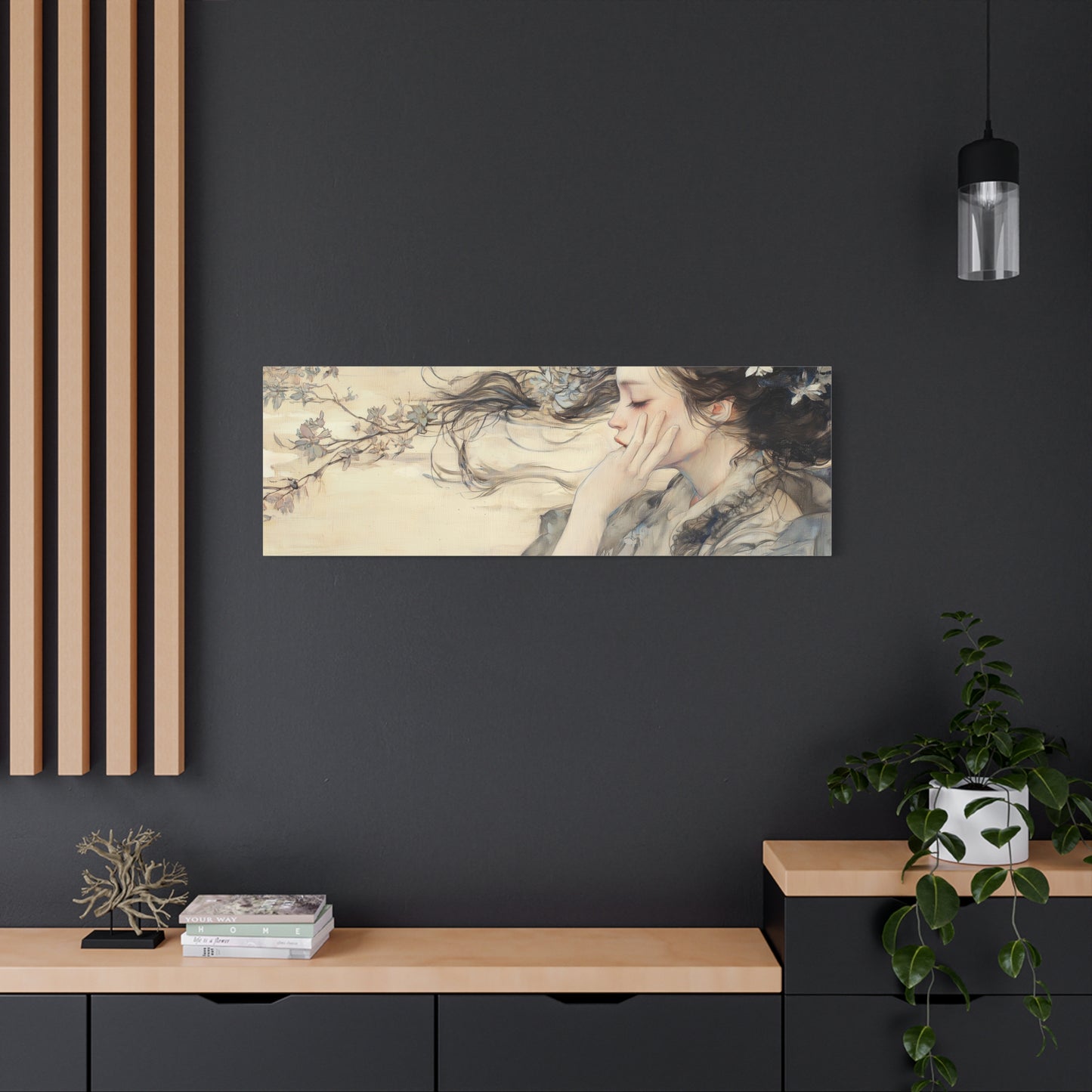 Eldritch Blossoms Canvas Print