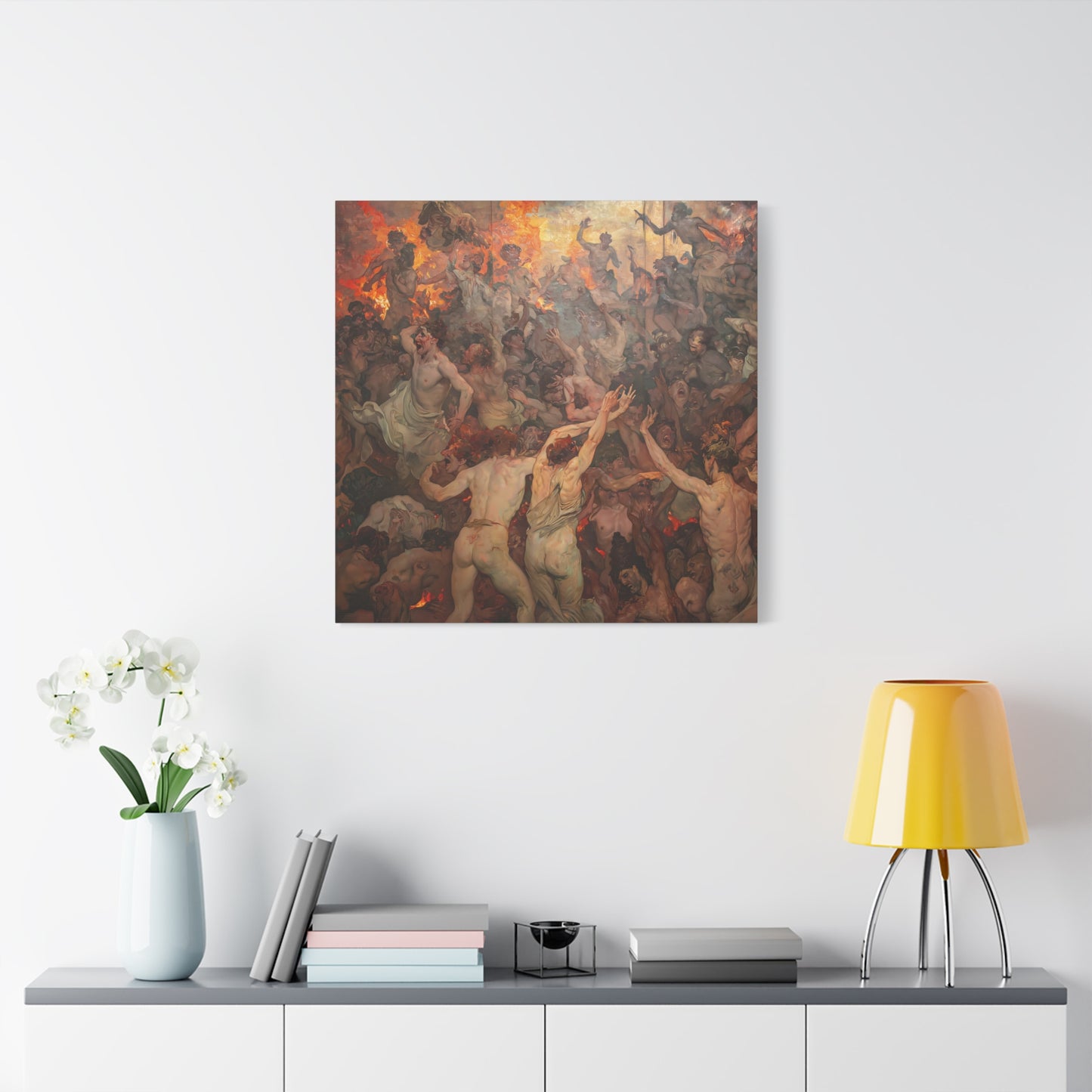 Dance of Chaos Canvas Print