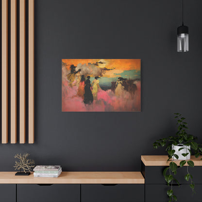 Moonlit Reverie Canvas Print