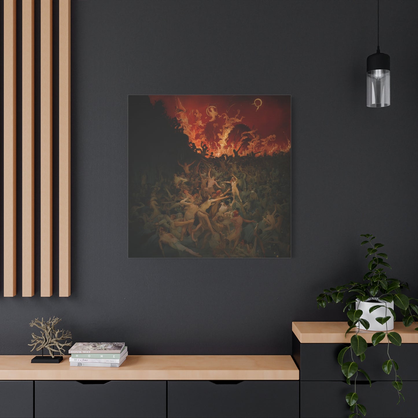 The Frantic Wail Canvas Print