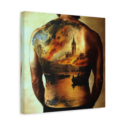 The Burning Realm Canvas Print