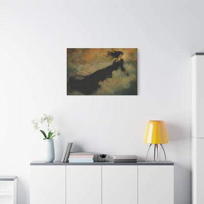 Rest in Clouds Canvas Print