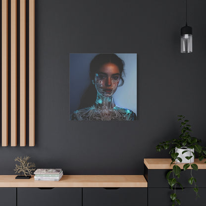 Maiden of the Cosmos Canvas Print