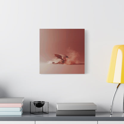 The Whispering Flame Canvas Print