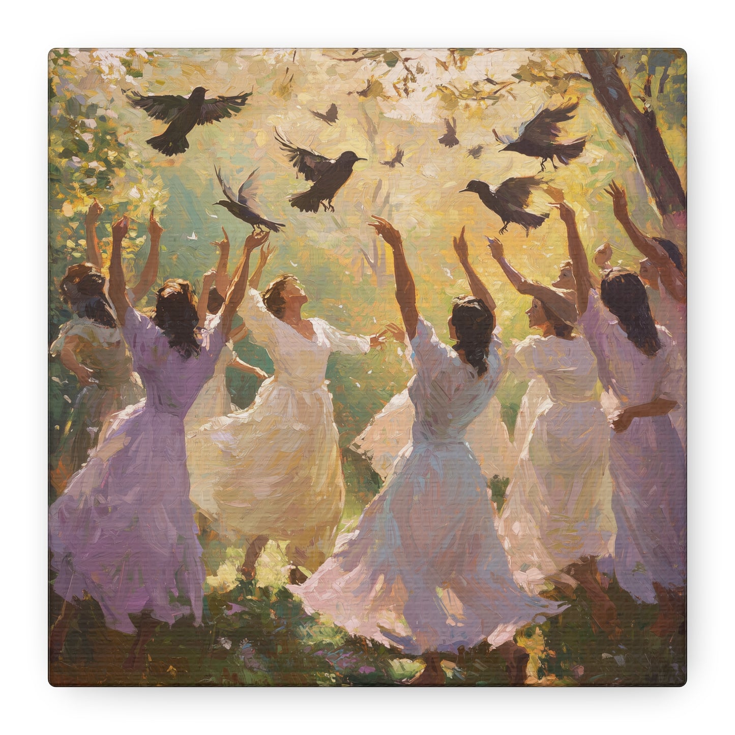 Joyful Chorus Canvas Print