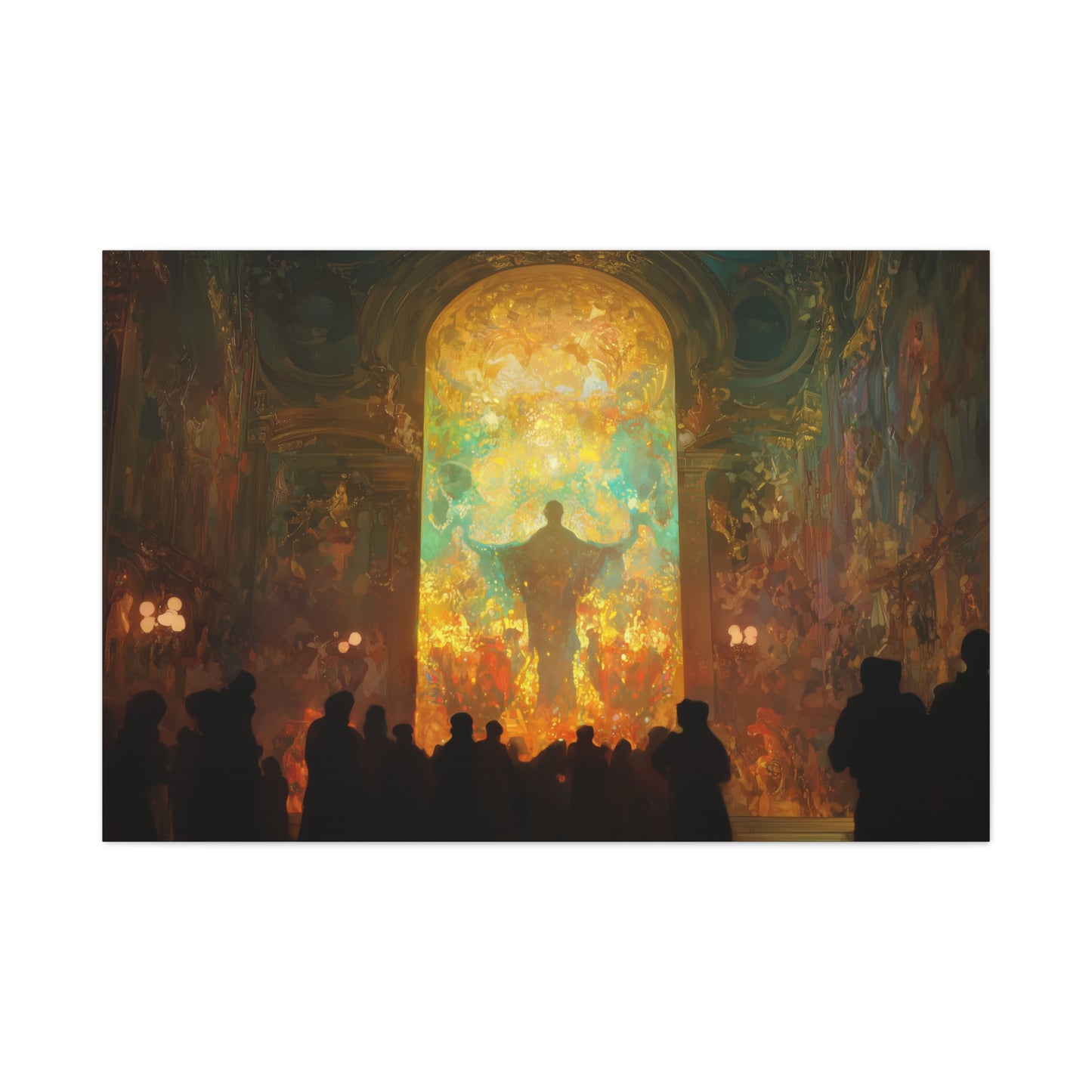 Eldritch Radiance Canvas Print