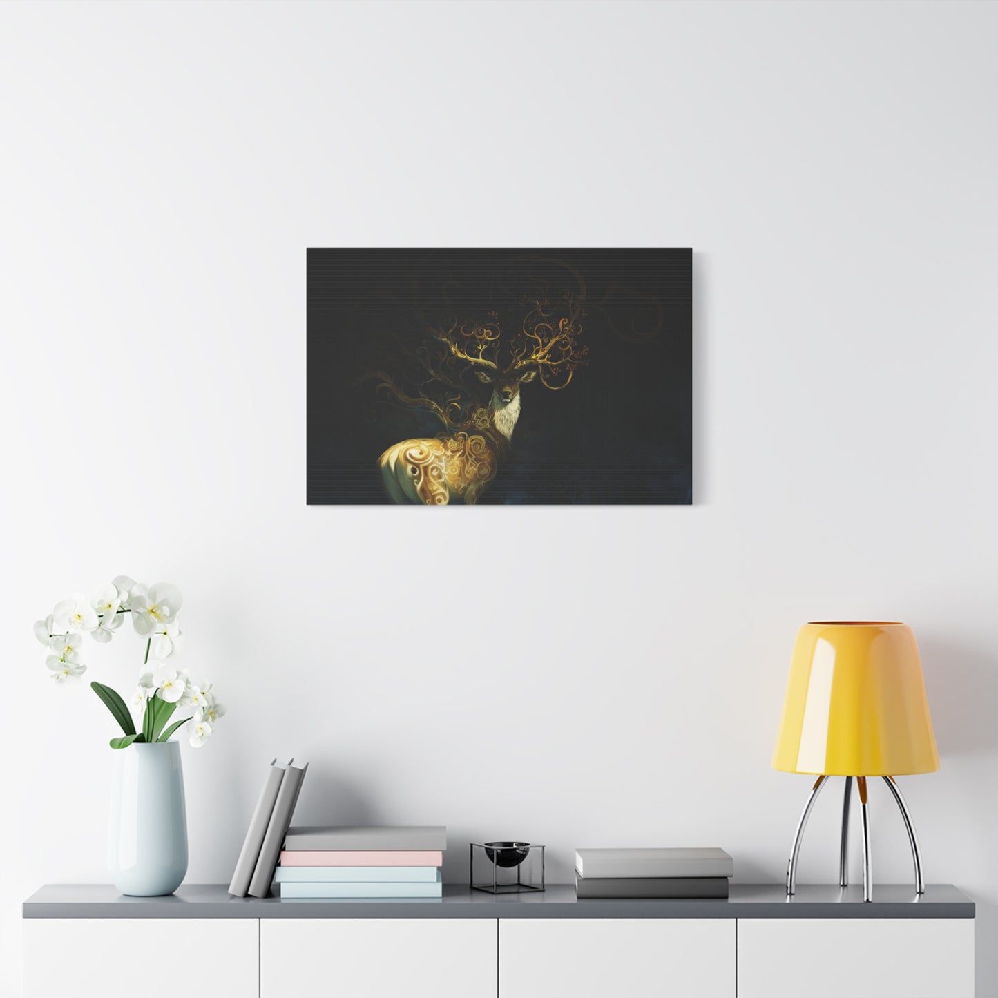 The Stag’s Dream Canvas Print