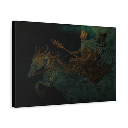 Sea's Power Canvas Print