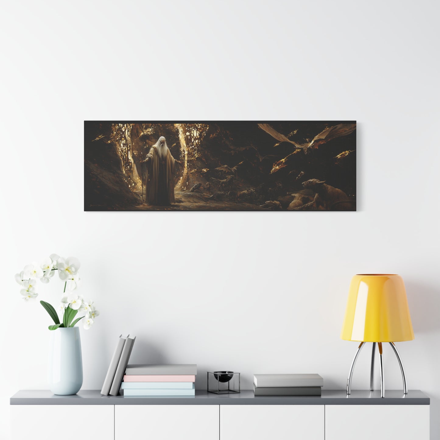 The Wizard's Domain Canvas Print