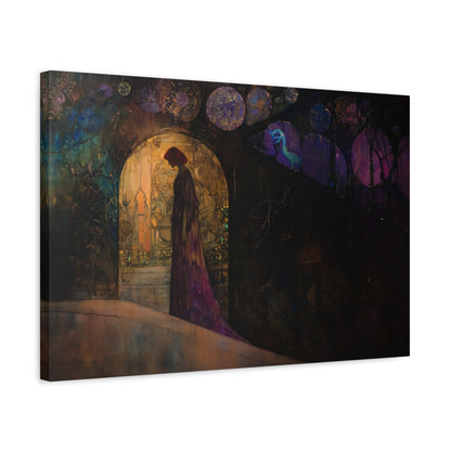 The Veil's Whisper Canvas Print