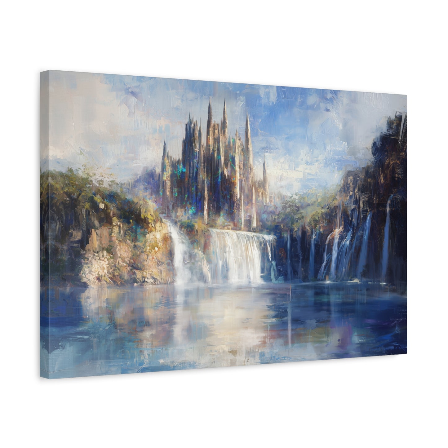 Rivendell's Lightfall Canvas Print