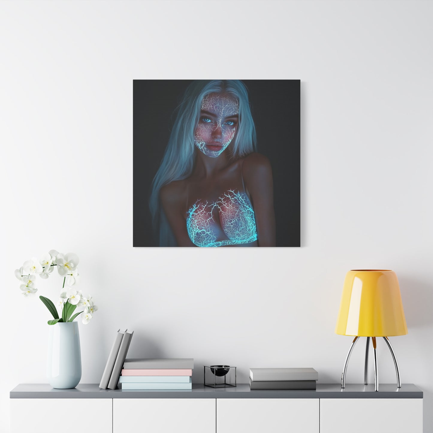 Dreamweaver's Veil Canvas Print