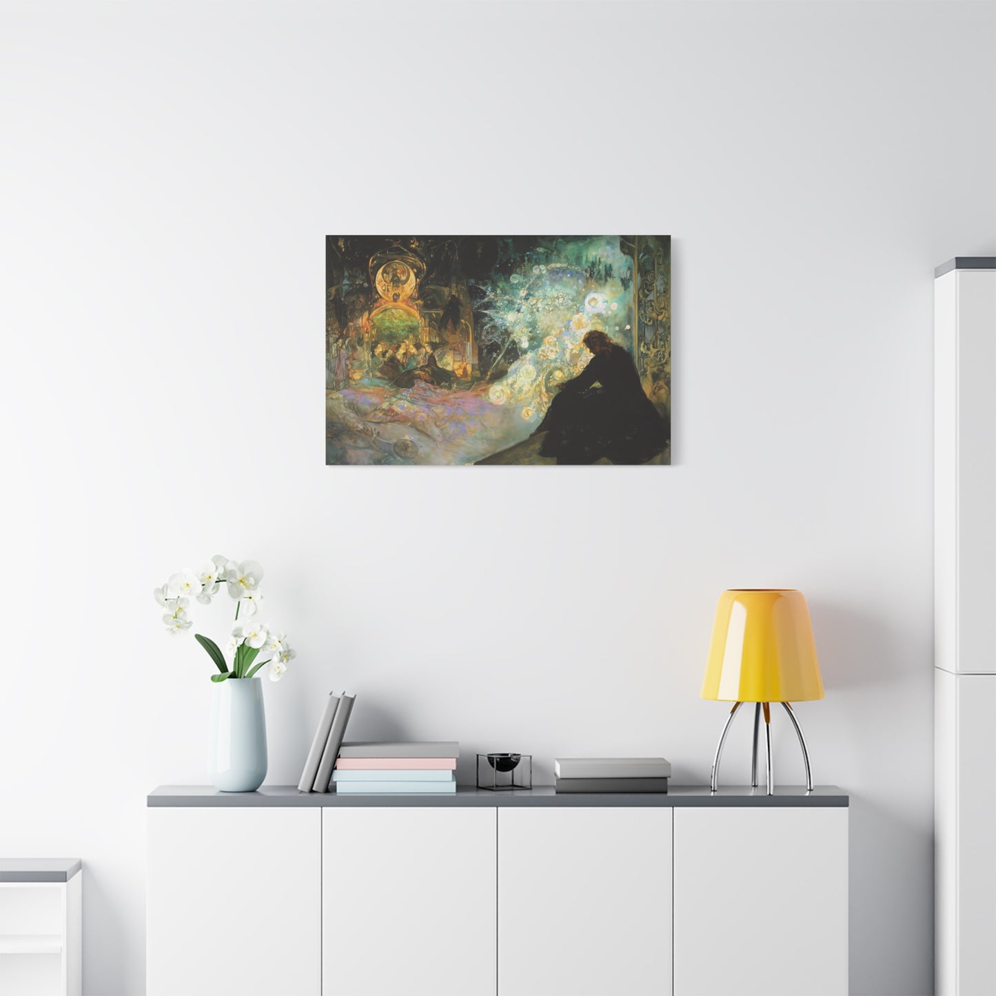 Enchanted Hall Canvas Print