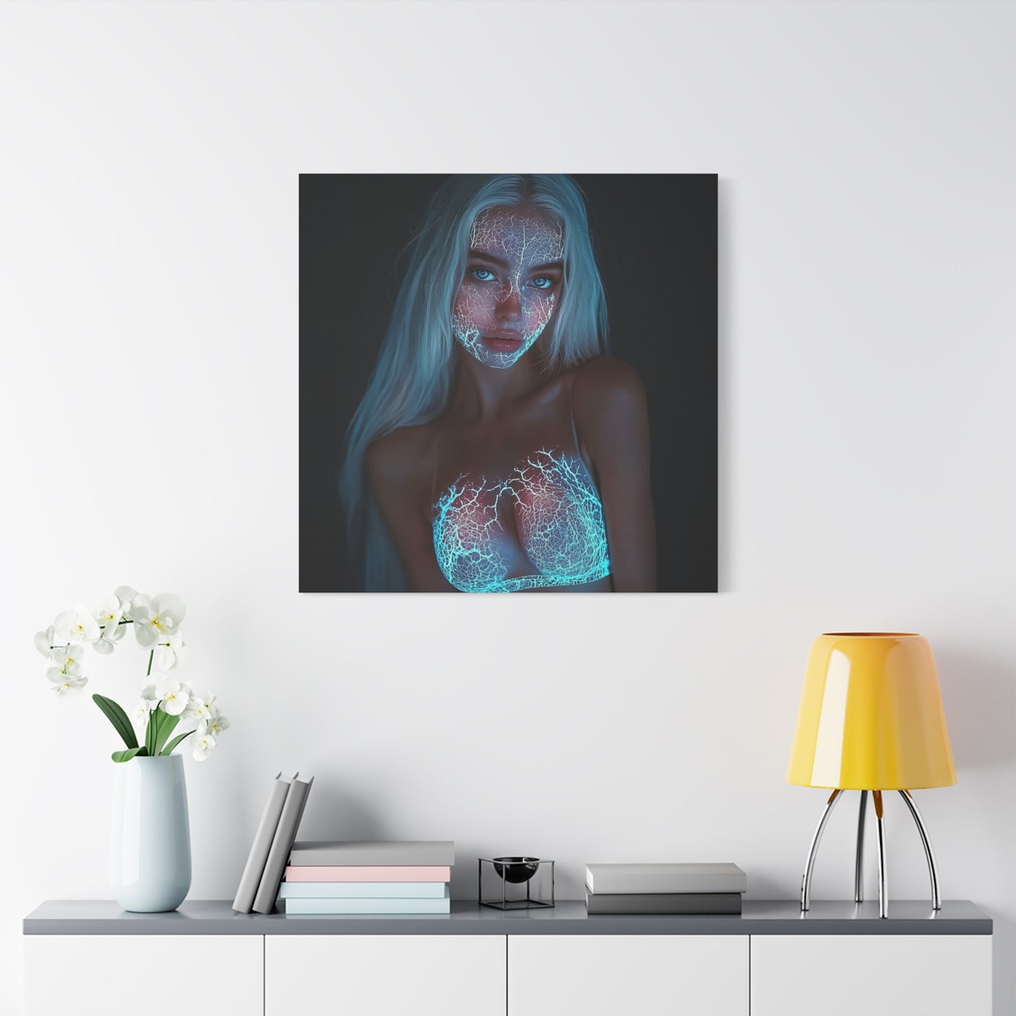 Dreamweaver's Veil Canvas Print