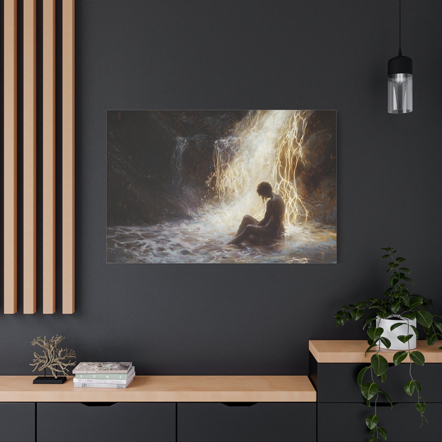 The Quiet Fall Canvas Print