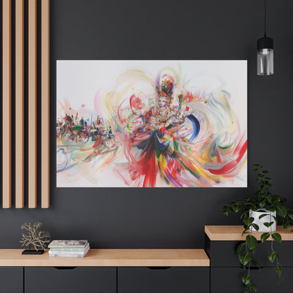 The Chariot's Grace Canvas Print