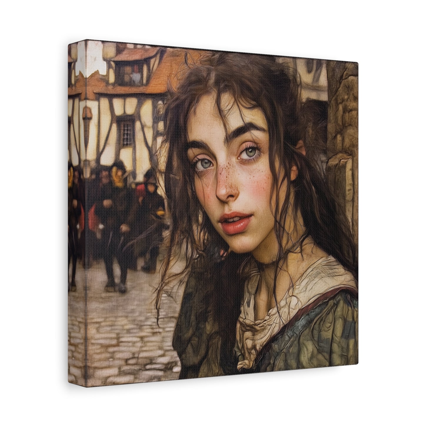 The Whispering Streets Canvas Print