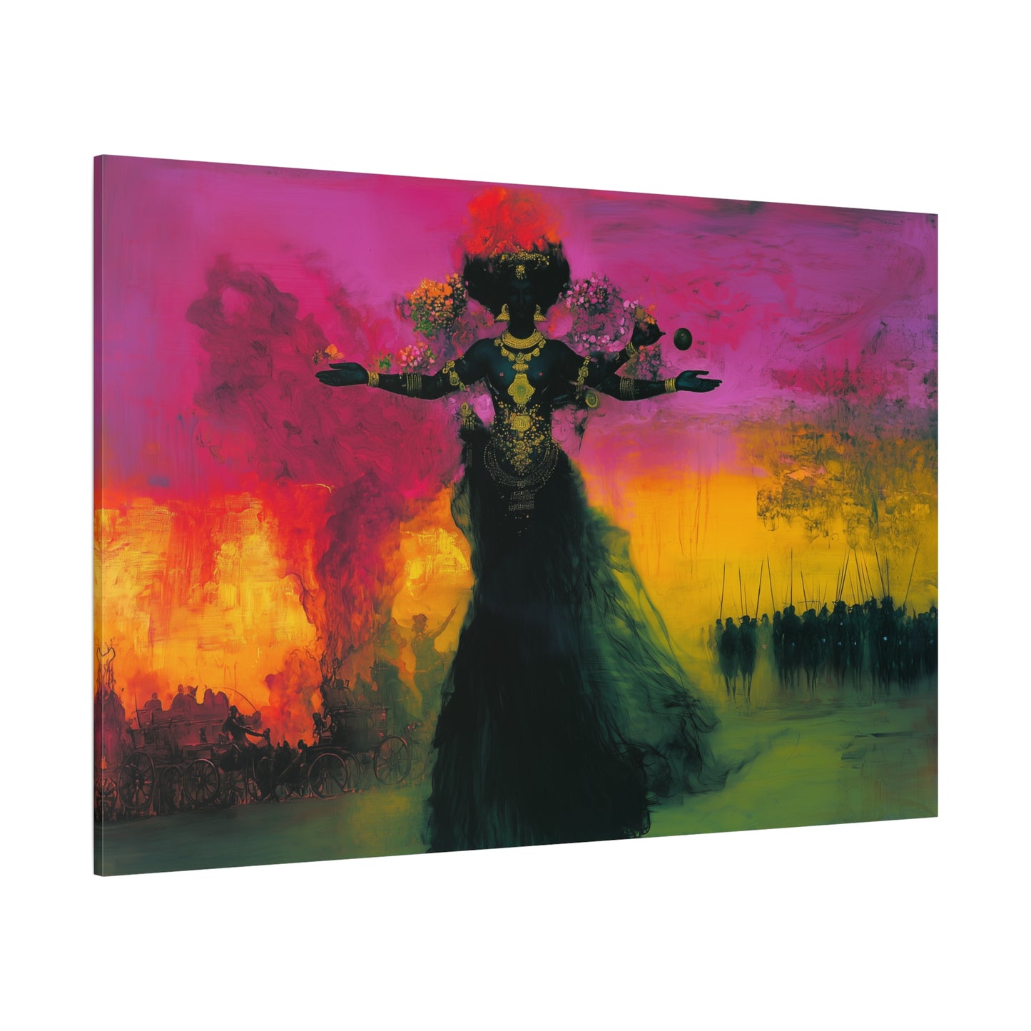 Dark Dance Canvas Print