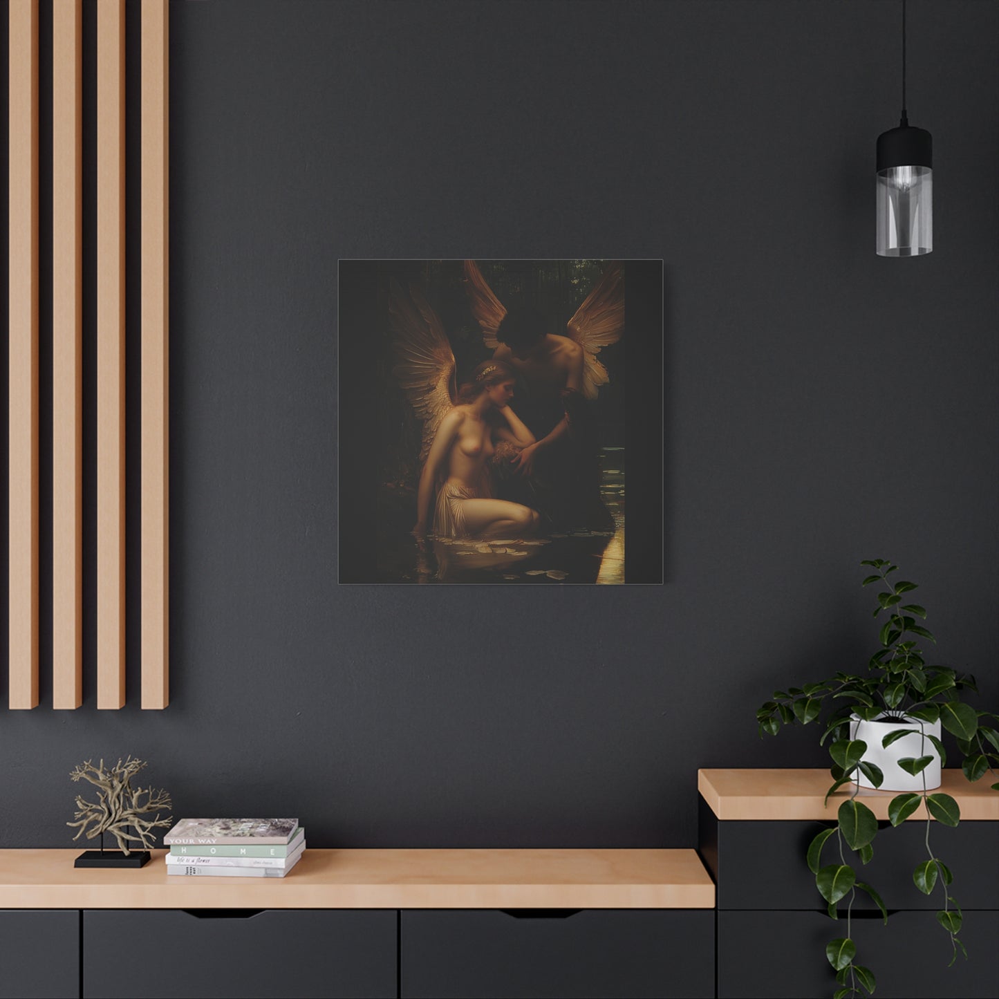 Twilight Embrace Canvas Print