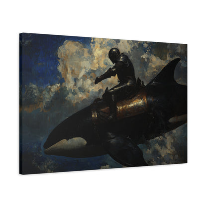 The Skyward Quest Canvas Print