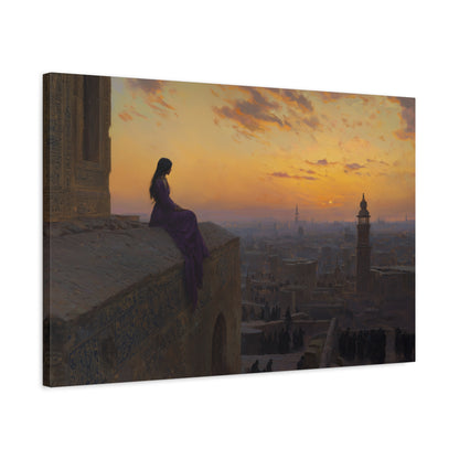 Silent Solitude Canvas Print