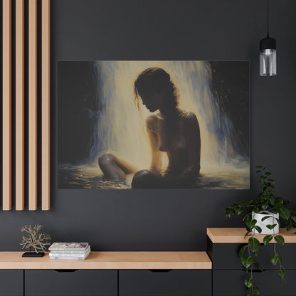 Naiad's Embrace Canvas Print