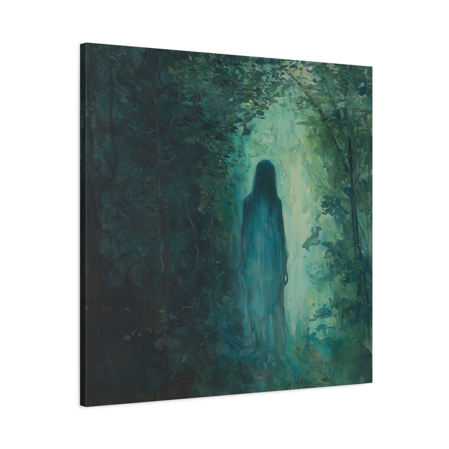 The Haunting Veil Canvas Print