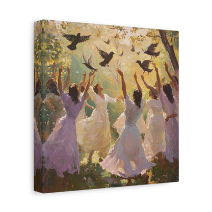 Joyful Chorus Canvas Print