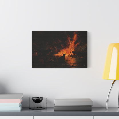 Phantoms of the Pyre Canvas Print