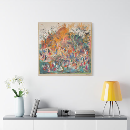 Riotous Quietude Canvas Print