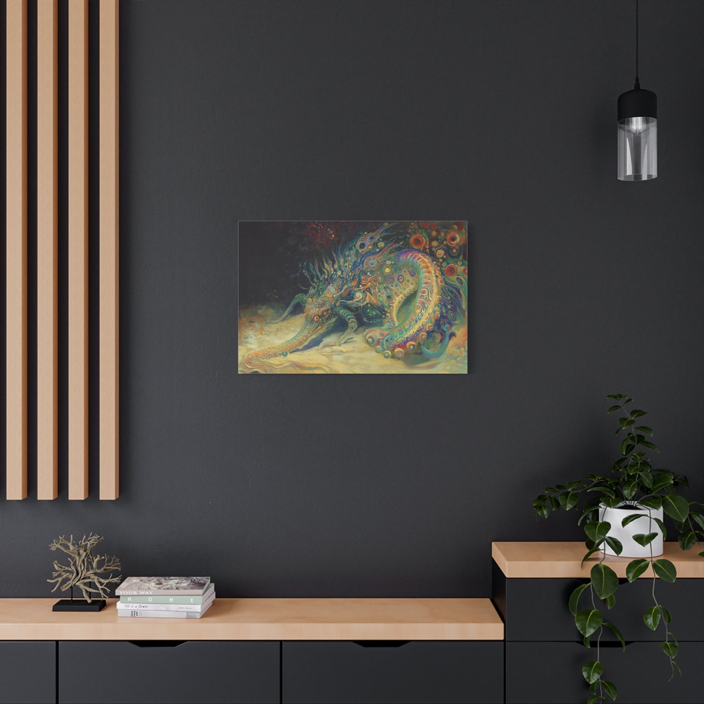 Serpent of Dreams Canvas Print