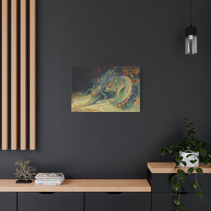 The Dreaming Serpent Canvas Print