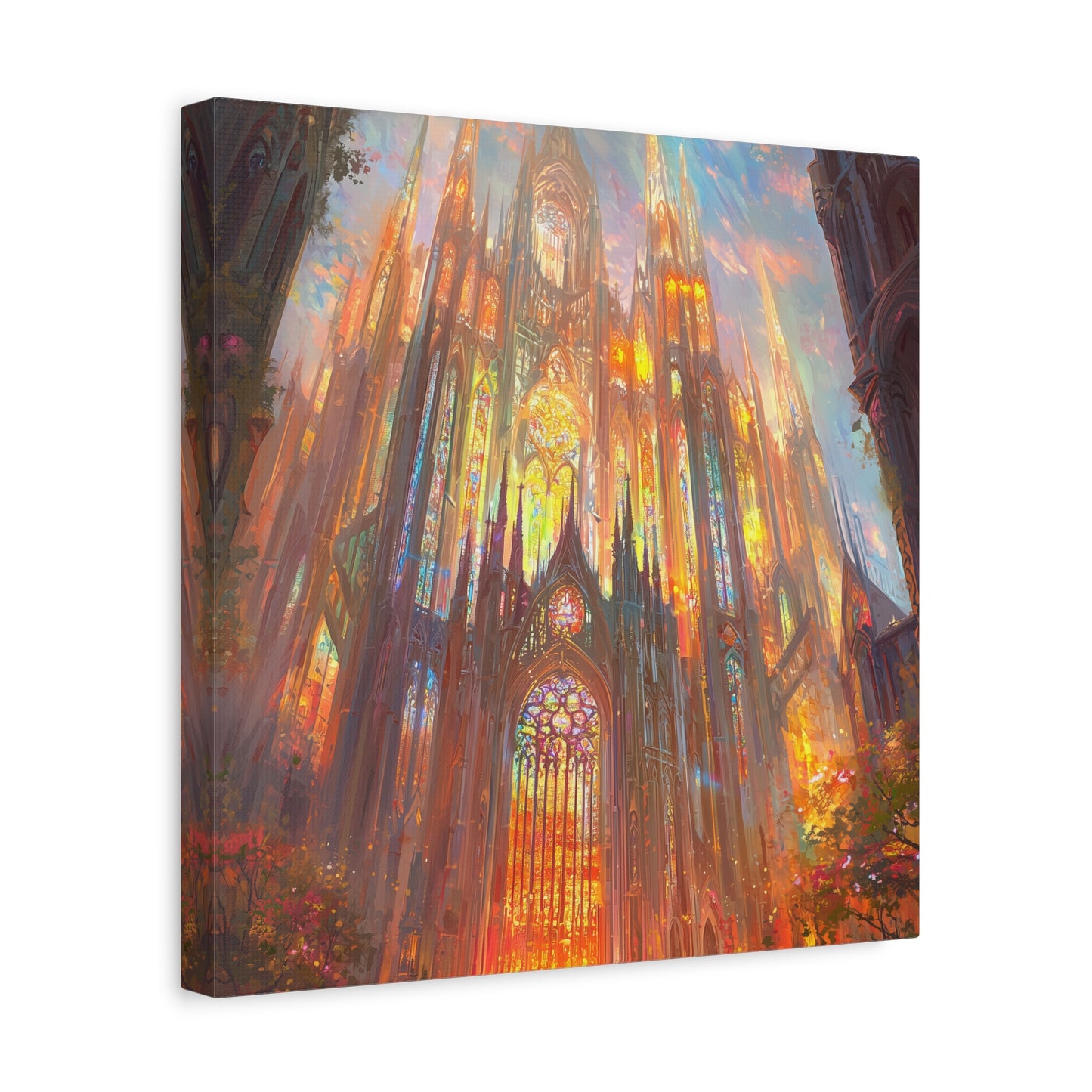 Towers of Valinor Canvas Print