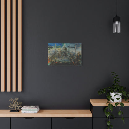 Serene Edifice Canvas Print