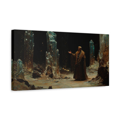 The Crystal Whisper Canvas Print