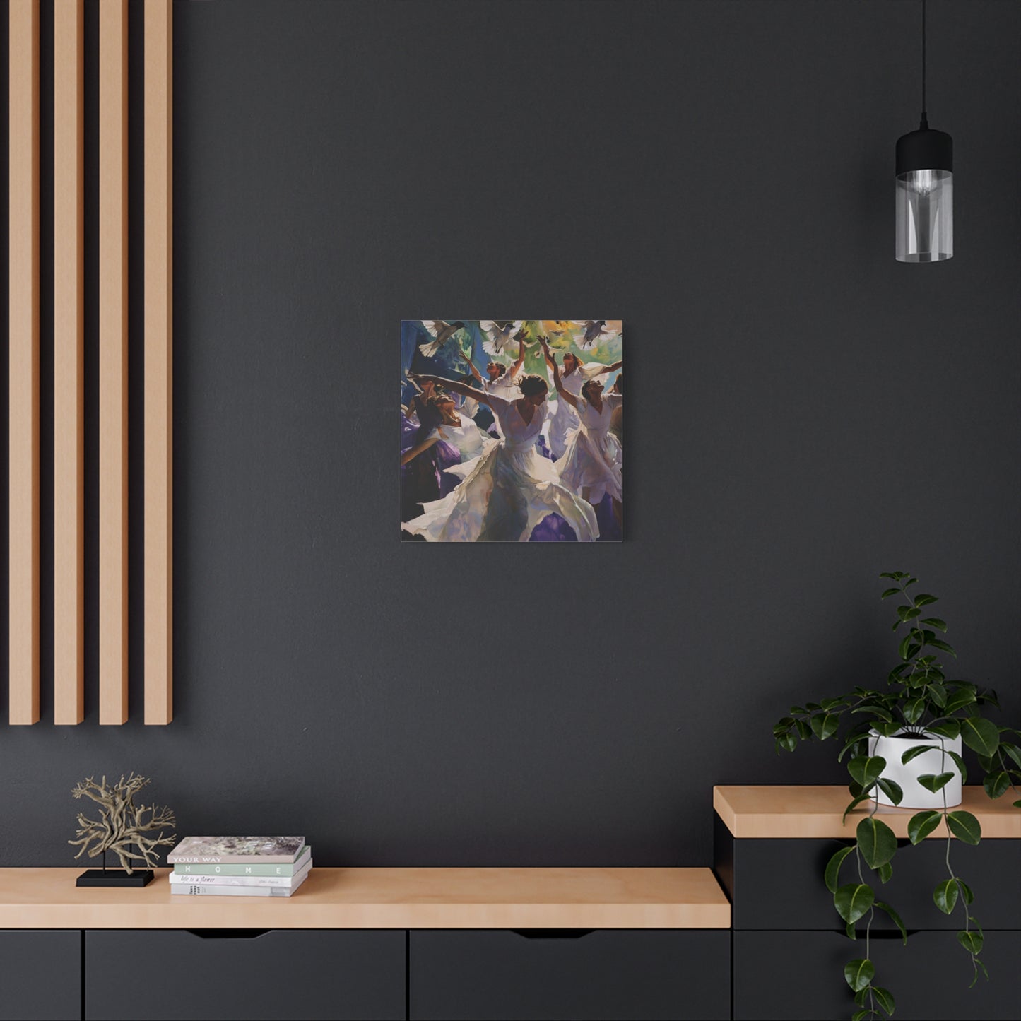 Reaching for the Infinite Canvas Print