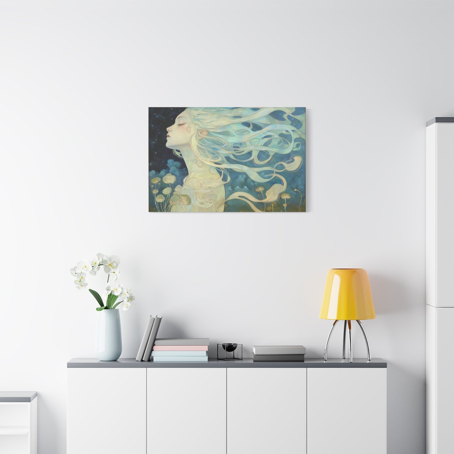 Whispering Night Canvas Print