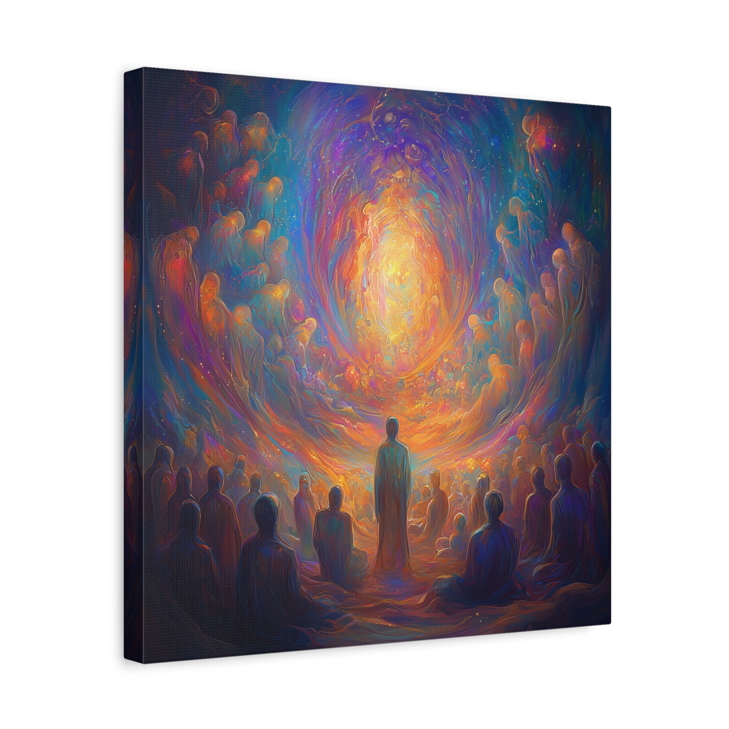 Souls in Silence Canvas Print