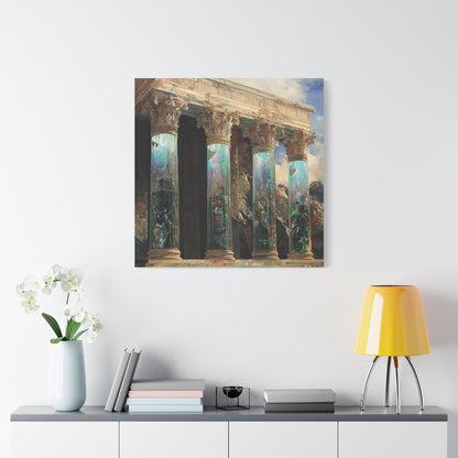 Balance in Ruins Canvas Print