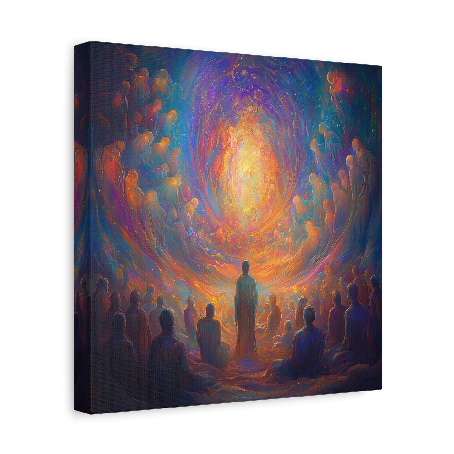 Souls in Silence Canvas Print