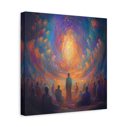 Souls in Silence Canvas Print