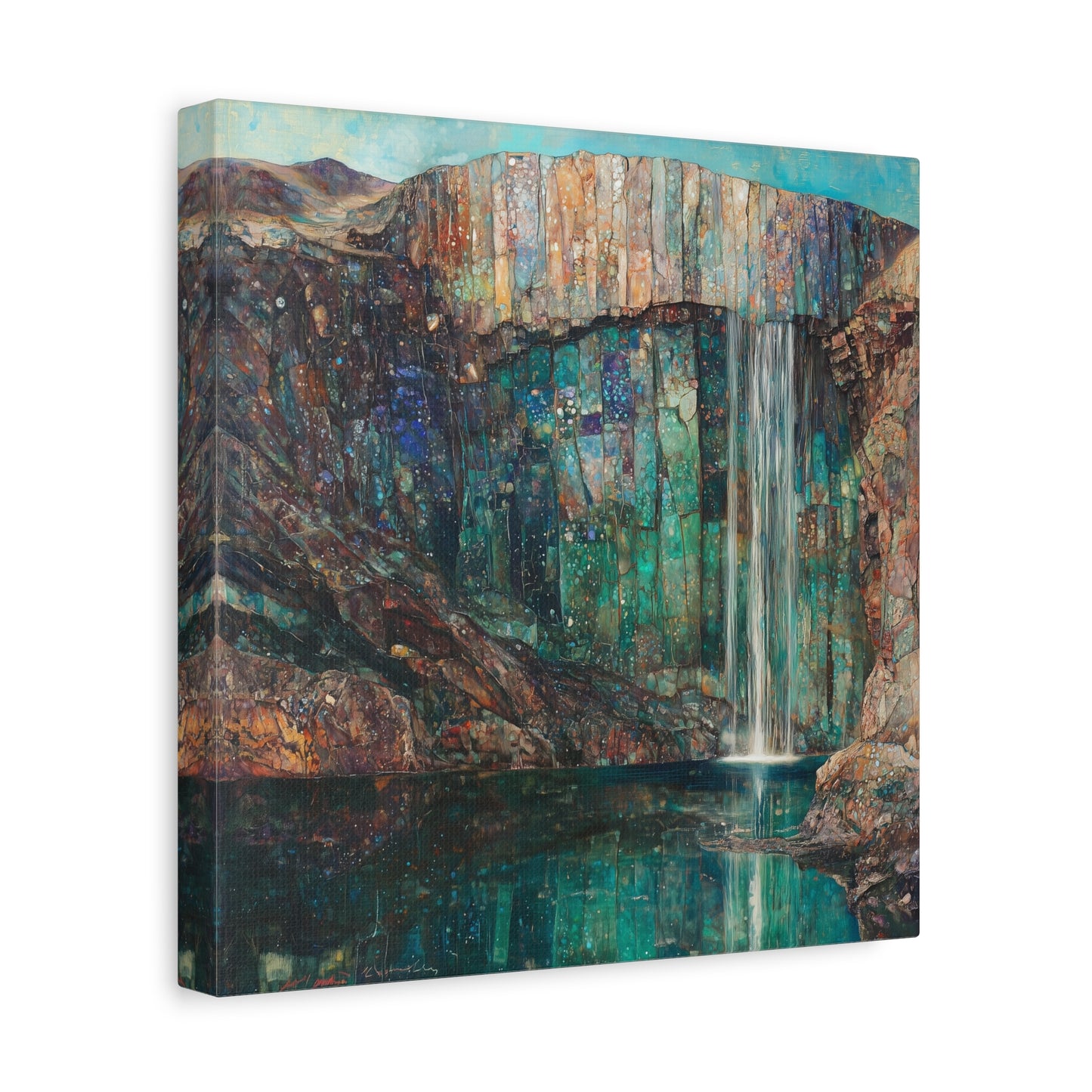 The Dreaming Cascade Canvas Print